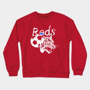 Korean soccer red tee for world cup Crewneck Sweatshirt